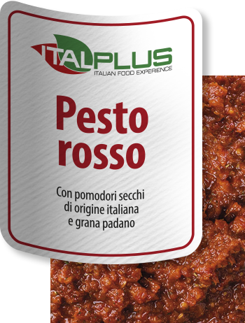 Italplus - Label - Pesto rosso